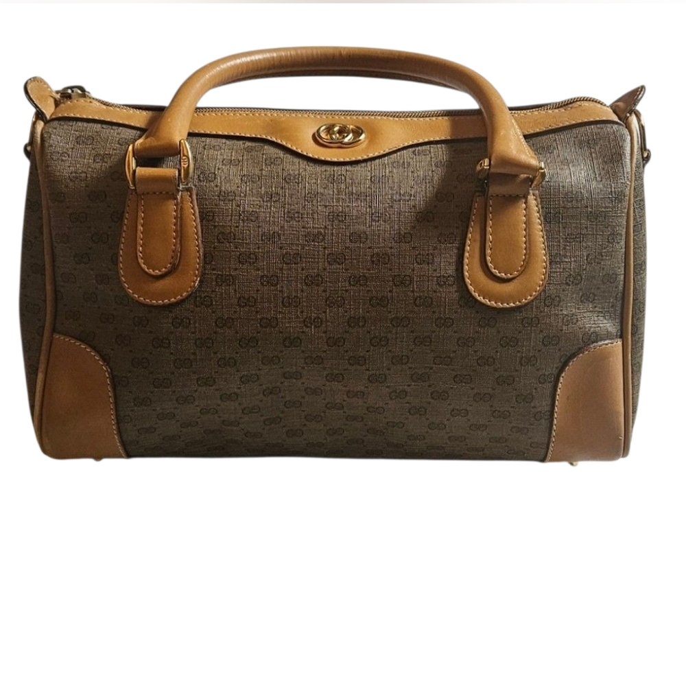 Gucci Micro GG Boston Bag - Picture 2 of 14